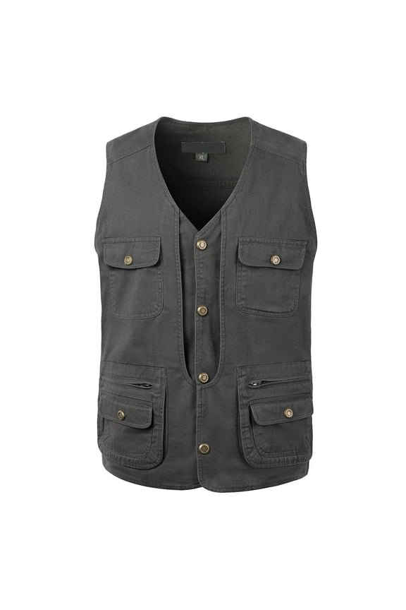 Puffer vest Mens Spring And Autumn Fashion Business Plaid Punk Stripe Slim Fit Suit Vest
