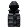 thumbnail image 1 of Puffer vest Mens Thickened Windproof And Warm Jacket Down Cotton Vest, 1 of 2