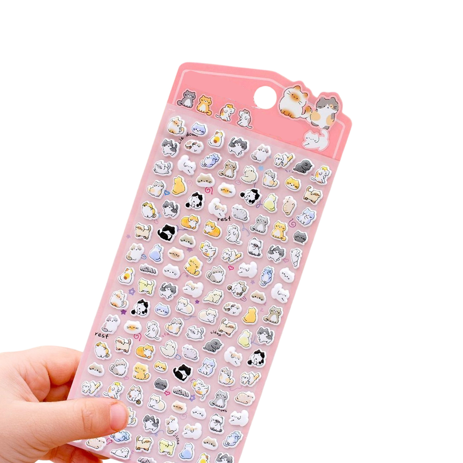 Puffier Sticker Sheets Adorable Small Stickers for Kids and Adults Tiny ...