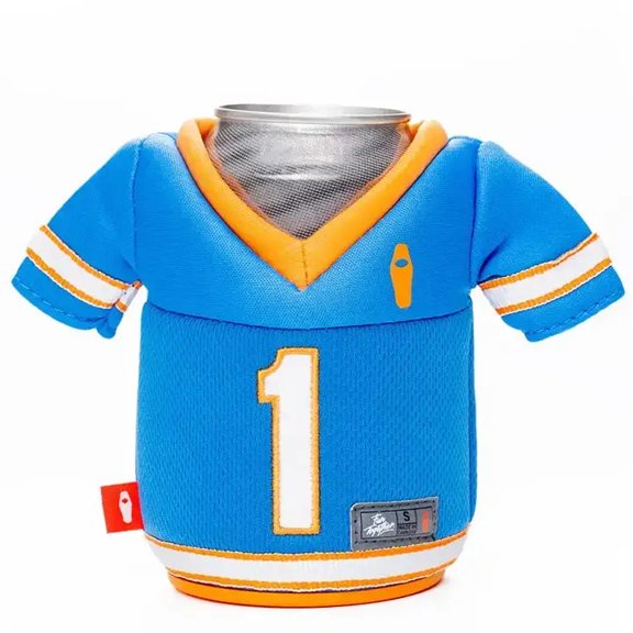 Puffin Drinkwear Gridiron Jersey Royal Blue & Tangerine