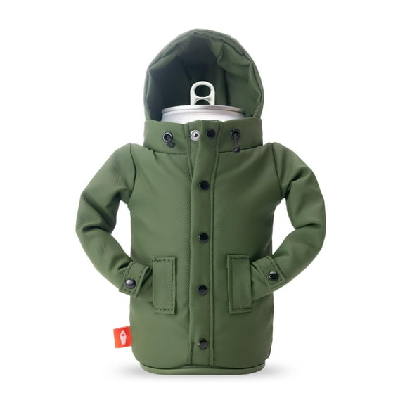 Puffin Drinkwear Rain Coat Olive Green