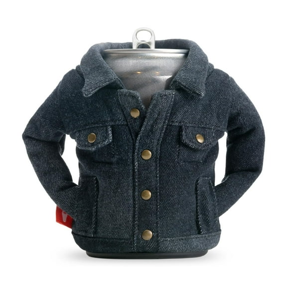 Puffin - The Denim Shirt - Insulated 12 oz Can Cooler I Beer Bottle & Soda Can