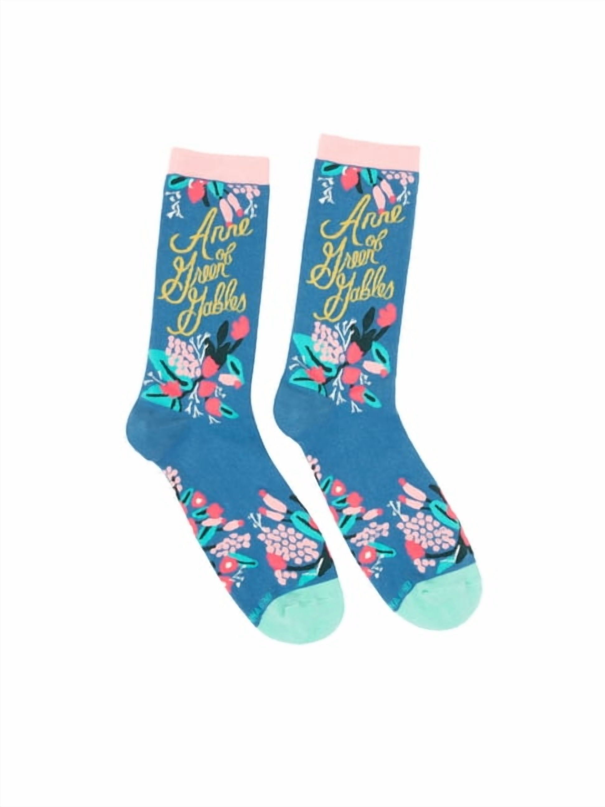 OUT OF PRINT Puffin in Bloom: Anne of Green Gables Socks - Large, (Other)