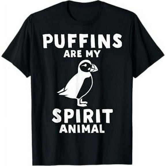 Puffins Are My Spirit Animal - Funny Puffin T-Shirt