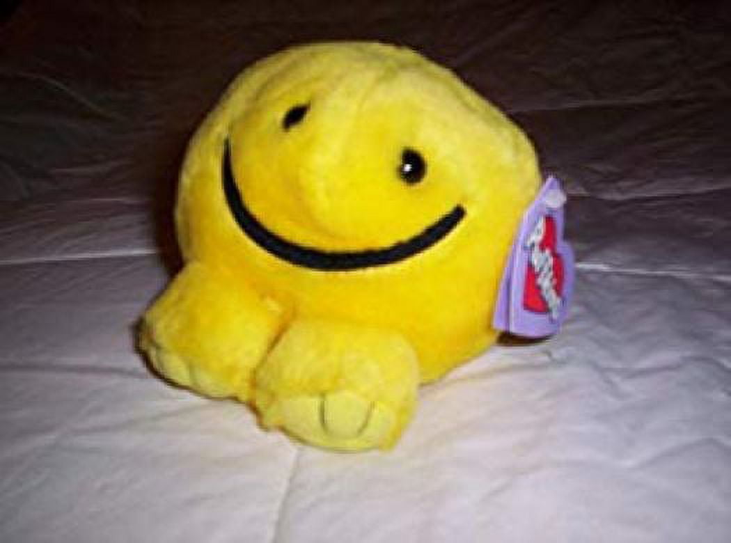 Puffkins Bean Bag Plush - Happy The Smiley Face - Walmart.com