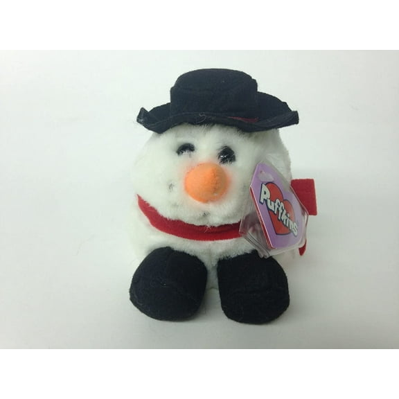 Puffkins Flurry Snowman Plush 4`` Stuffed Animal Swibco Christmas NEW ^G#fbhre-h4 8rdsf-tg1322378
