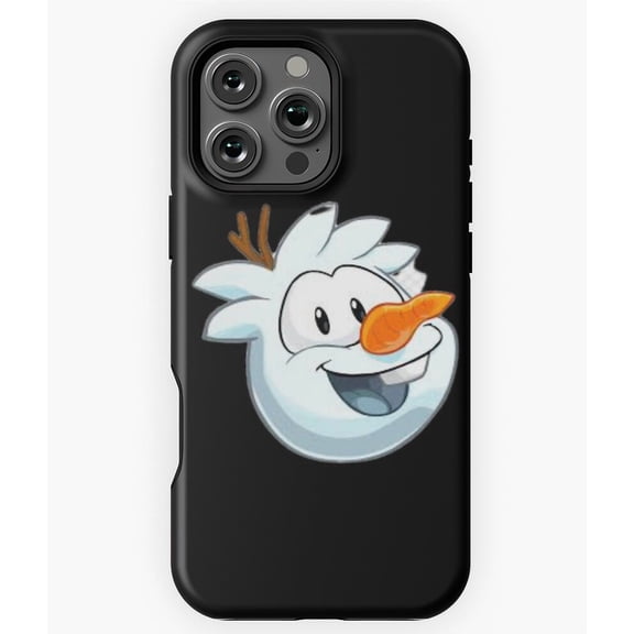 Puffle Club Penguin Character Phone Case for iPhone 16 15 14 13 12 11 Pro Max