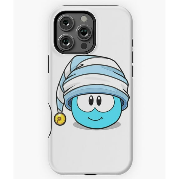 Puffle Vintage Club Penguin Phone Case for iPhone 16 15 14 13 12 11 Pro Max