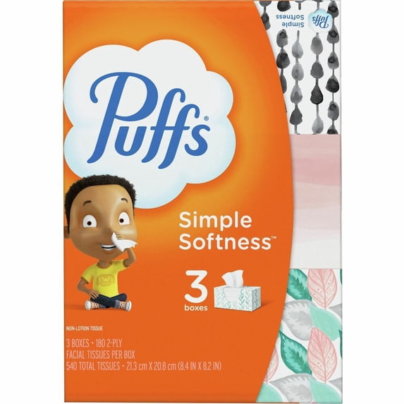 Puffs Facial Tissue 87615