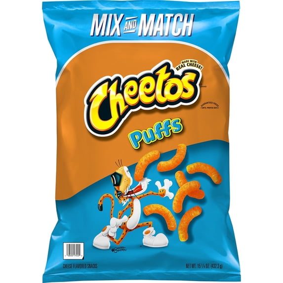 Puffs Cheese Snacks, 15.25 oz.