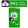 thumbnail image 1 of Puffs Plus Lotion Facial Tissues, 8 Family Size Boxes, 124 Tissues per Box, 1 of 12