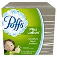 thumbnail image 1 of Puffs Plus Lotion Facial Tissues, 1 Cube Box, 56 Tissues Per Cube, 1 of 8