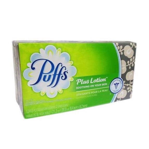 Puffs Plus Lotion Facial Tissues (Pack of 14)