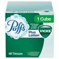 Puffs Plus Lotion With MMF7 The Scent of Vicks Facial Tissues; 6 cube ...