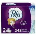 thumbnail image 1 of Puffs Ultra Soft Non-Lotion Facial Tissues, 2 Family Boxes, 124 Tissues per Box, 1 of 4
