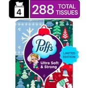 Puffs Ultra Soft Facial Tissues, 4 Count