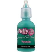 Puffy 1 fl oz 3D Paint Turquoise, Multi-Surface
