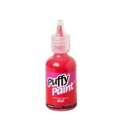 Puffy 3D Puff Paint, Fabric and Multi-Surface, True Red, 1 fl oz Liquid Puff
