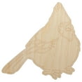 thumbnail image 1 of Puffy Cardinal Bird Wood Shape Unfinished Piece Cutout Craft DIY Projects - 4.70 Inch Size - 1/8 Inch Thick, 1 of 7
