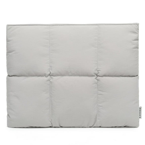 Puffy Laptop Sleeve 13-14 Inch | Quilted Puffer Carrying Case | Water-Resistant Fleece Lined | Magnetic Closure | Fits MacBook Air/Pro M1 M2 M3 M4 | 13.5x9.5x0.7 in Interior | 1 Pack