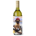 thumbnail image 1 of Pug Ahoy Sailor Wine Bottle Hugger, 1 of 1