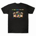 thumbnail image 1 of Pug Autism Awareness ItÂ¡Â¯s Ok To Be Different Funny Dog Men's T Shirt Funny Tee, 1 of 2
