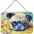 thumbnail image 1 of Pug Bunny Rabbit Wall or Door Hanging Prints, 1 of 1
