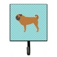 thumbnail image 1 of Pug Checkerboard Blue Leash or Key Holder, 1 of 1