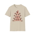 thumbnail image 1 of Pug Christmas Tree, Gildan Unisex Softstyle T-Shirt, Christmas Tee, S-3XL, 1 of 4