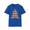 thumbnail image 1 of Pug Christmas Tree, Gildan Unisex Softstyle T-Shirt, Christmas Tee, S-3XL, 1 of 4