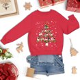 thumbnail image 1 of Pug Christmas Tree Sweatshirt, Funny Dog Lover Gift, Pug Christmas Lights Shirts, Christmas Shirts for Women Men, 1 of 3