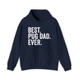 thumbnail image 1 of Pug Dad Hoodie, Gifts, Hooded Sweatshirt, 1 of 4