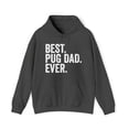 thumbnail image 1 of Pug Dad Hoodie, Gifts, Hooded Sweatshirt, 1 of 4