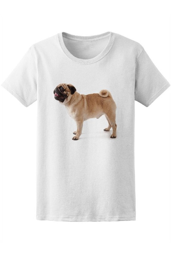 Pug Dog Animal T-Shirt Men -Image by Shutterstock, Male Small