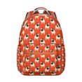 thumbnail image 1 of Pug Dog Backpack for School,Cute School Bag,Schoolbag with Adjustable Shoulder Straps & Padded Back,15.3"x11"x7.1".﻿, 1 of 6