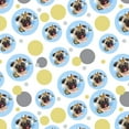 thumbnail image 1 of Pug Dog Butterflies Selfie Premium Gift Wrap Wrapping Paper Roll, 1 of 5