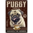 thumbnail image 1 of Pug Dog Coffee Tin Sign Awaken The Senses Metal Tin Sign Vintage Coffee Metal Signs Funny Wall Art Painting Metal Decor for Kitchen Cafe Bar Home Mixed Color, 1 of 8