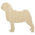 thumbnail image 1 of Pug Dog Solid Wood Shape Unfinished Piece Cutout Craft DIY Projects - 4.70 Inch Size - 1/8 Inch Thick, 1 of 7