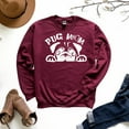 thumbnail image 1 of Pug Mom Dog Sweatshirt, 1 of 9