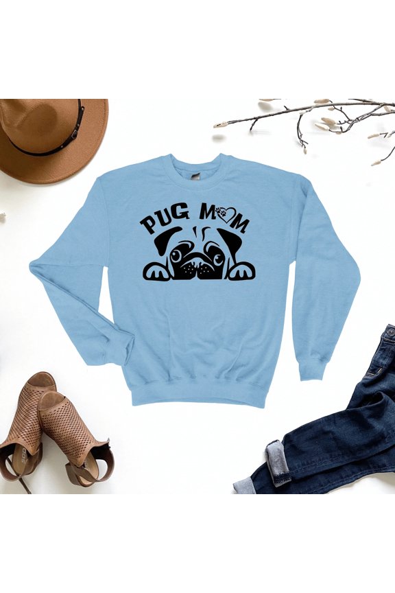 Pug Mom Dog Sweatshirt