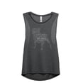 thumbnail image 1 of Pug Dog Word Cloud Women's Fashion Sleeveless Muscle Workout Yoga Tank Top Charcoal Grey X-Large, 1 of 3