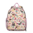 thumbnail image 1 of Pug Dogs with Flowers Backpack Backpack for School,Cute School Bag,Schoolbag with Adjustable Shoulder Straps & Padded Back,13.8"x11.4"x6", 1 of 6