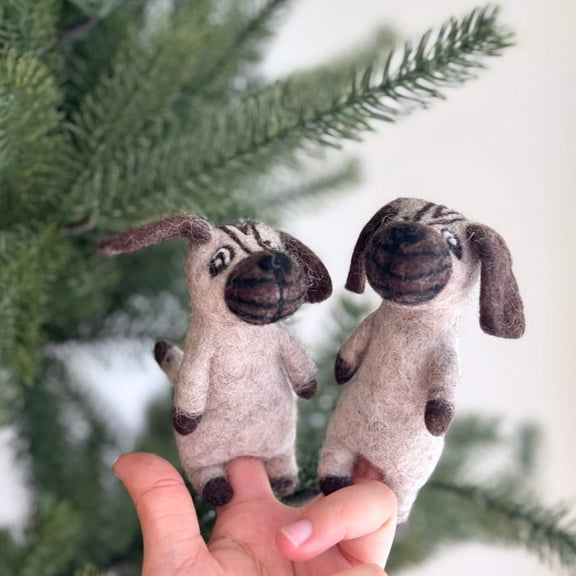 Pug Finger Puppet