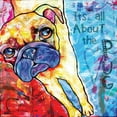 thumbnail image 1 of "Pug II Pop Art" Painting Print on Wrapped Canvas, 1 of 5