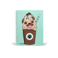 thumbnail image 1 of Pug In Coffee Journal/Notebook, 1 of 4