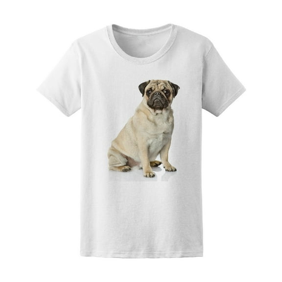 Pug In Front T-Shirt Men -Image by Shutterstock, Male Small