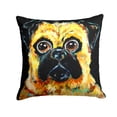 thumbnail image 1 of Pug It Out Fabric Decorative Pillow, 1 of 4