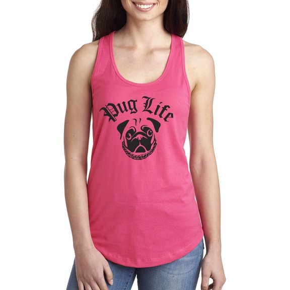 Pug Life Racerback Tank
