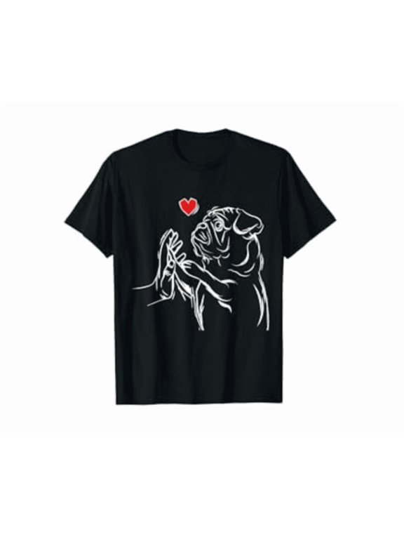 Pug Love Cute Dog Lover Owner Funny Gift Shirt Unisex S-5XL Hot Trending Shirt, Vintage Birthday Gift