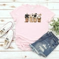 thumbnail image 1 of Pug Lover Coffee T-Shirt, Gift for Pug Mom, Black Pug Shirt, Pug Gift, 1 of 9